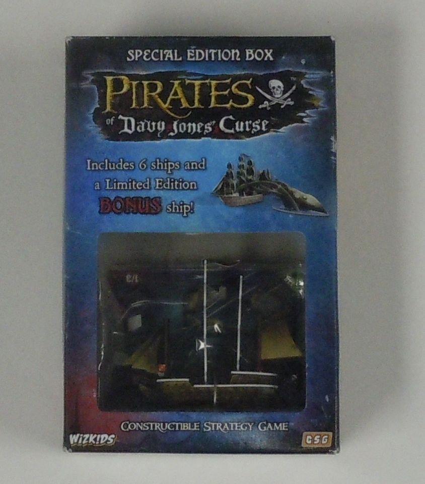 Pirates of Davy Jones Curse Special Edition Box NEW WZK 6099