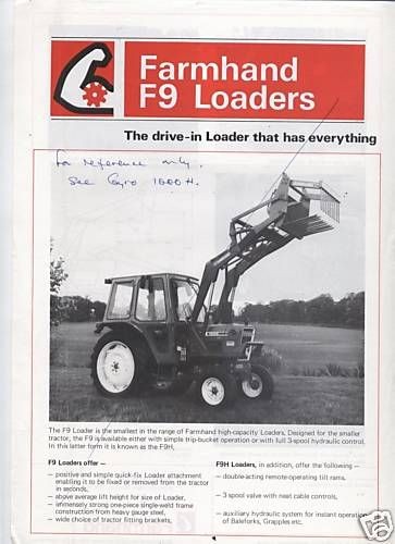 farmhand loader in Business & Industrial