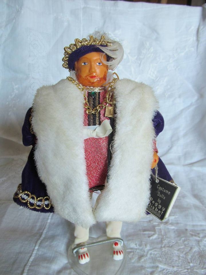 Peggy Nesbit King Henry the VIII doll Made in England