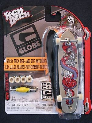 TECH DECK Longboard 120mm GLOBE Finger Board With Sticky Trick Tape