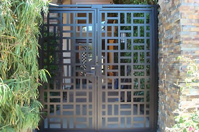   METAL GATE SALE ORNAMENTAL DECORATIVE CUSTOM IRON GARDEN ENTRY 5 FT