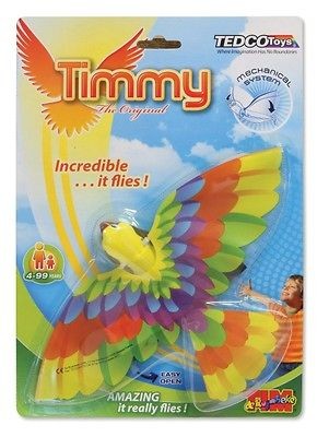 Timmy Bird Early Science Project Flys 25 Yards Mechanical System