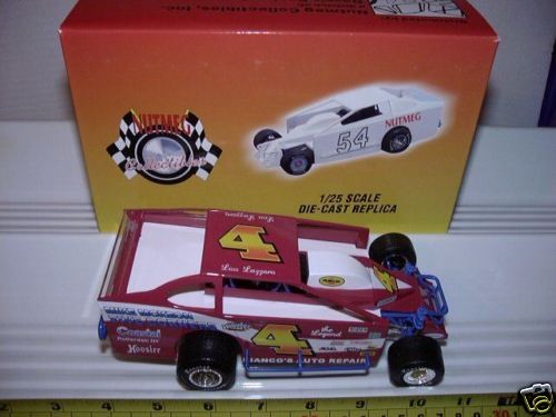 NUTMEG 1/25 2007 LOU LAZZARO #4 DIRT MODIFIED MINT BOXD