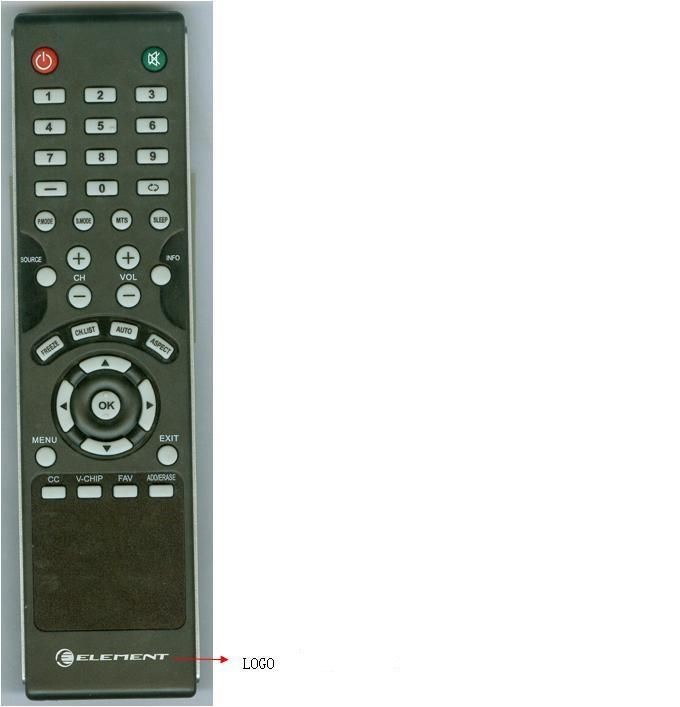 New Element TV REMOTE JX8061A JX 8061A for LC32GL12 ELCFW327 ELDFW406 