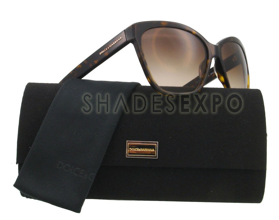 NEW DOLCE&GABBANA D&G DG Sunglasses DG 4114 TORTOISE 502/13 DG4114