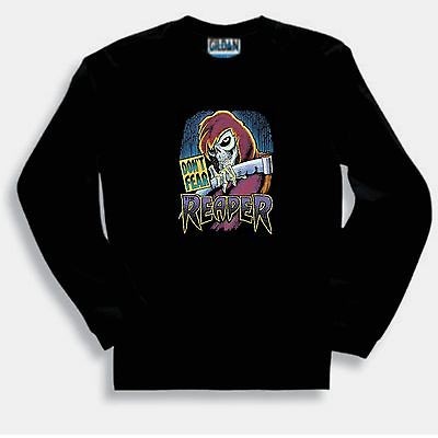 attitude long sleeve shirt dont fear reaper scull