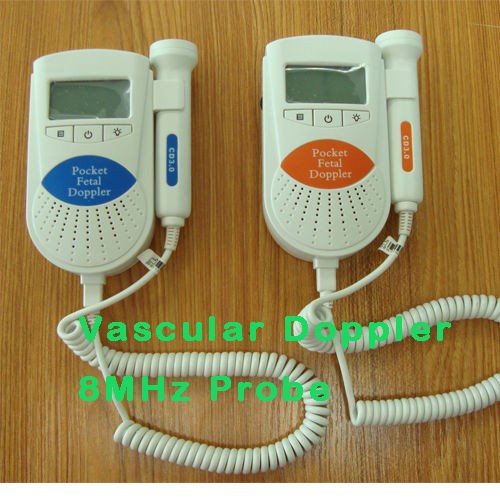 New FDA CE LCD display Vascular Doppler w 8 MHZ Probe