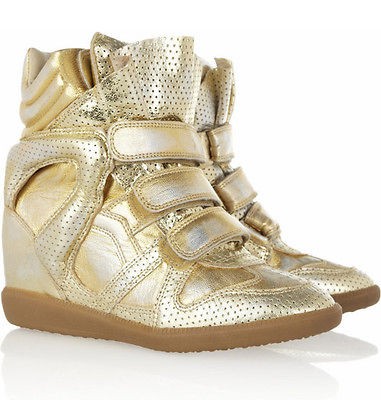 NIB ISABEL MARANT F/W2013 BIRD DORE WEDGE SNEAKERS Sz 39