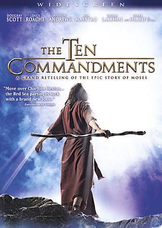 The Ten Commandments   The Complete Miniseries DVD, 2007, Repackaged 