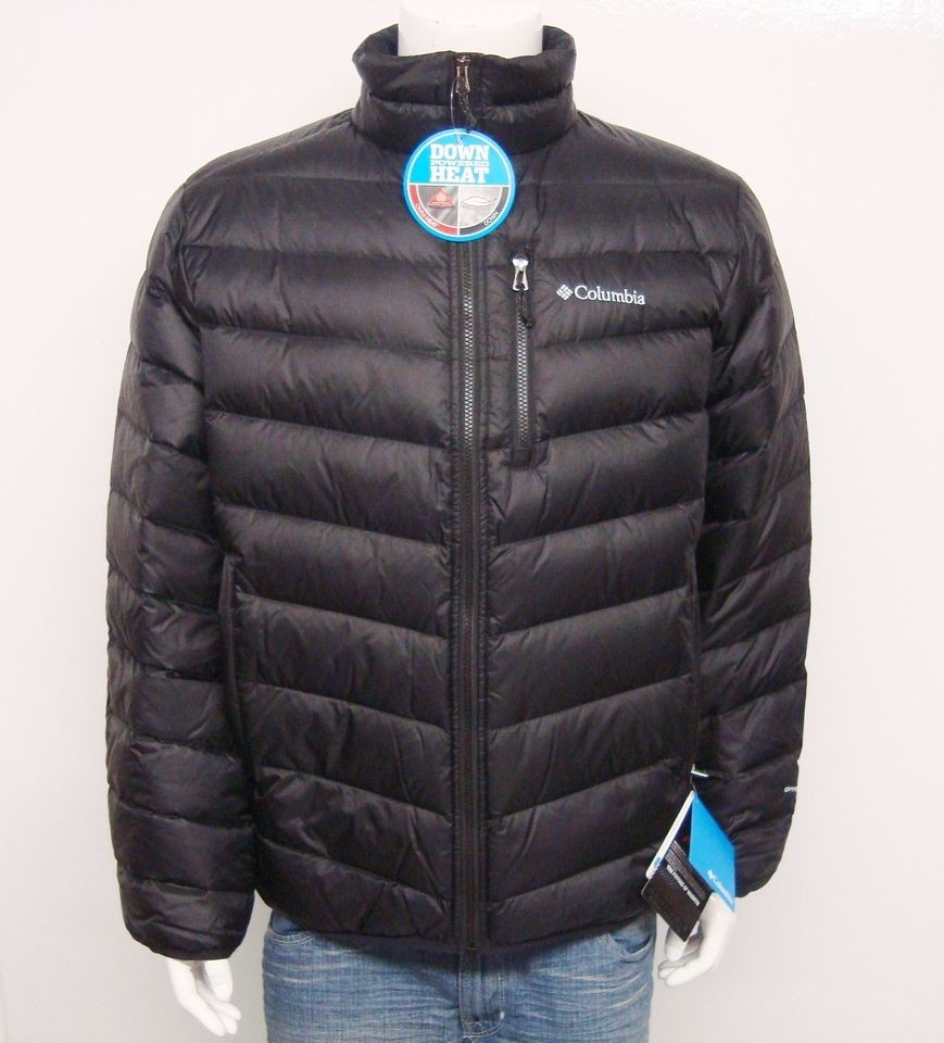 COLUMBIA HELLFIRE DOWN OMNI HEAT BUBBLE JACKET BLACK WM5079 010 SELECT 