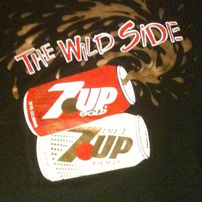   VTG RARE TSHIRT COLLECTABLE 7 UP GOLD coca cola dr pepper memorabilia