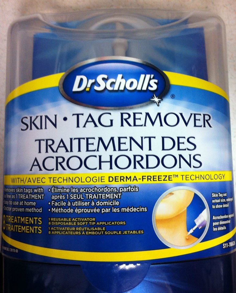 Dr. Scholls Skin Tag Remover NEW 8 Treatment Applications