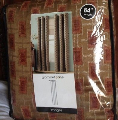 JC Penney grommet top Curtain panel 84 Long