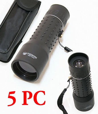 Wholesale lot 5 Pcs   18X40 Eagle Vision Sports Monocular 1231