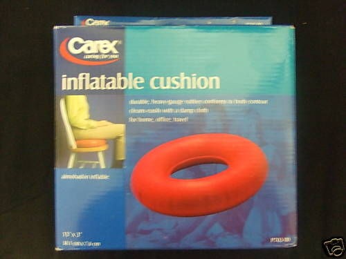 INFLATABLE CUSHION (CAREX) 15X3 (doughnut) DURABLE