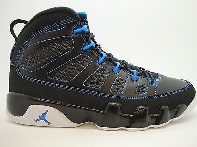 302370 007] Mens Air Jordan 9 IX Retro Black White Photo Blue Johnny 