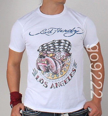 ed hardy bulldog in Clothing, 