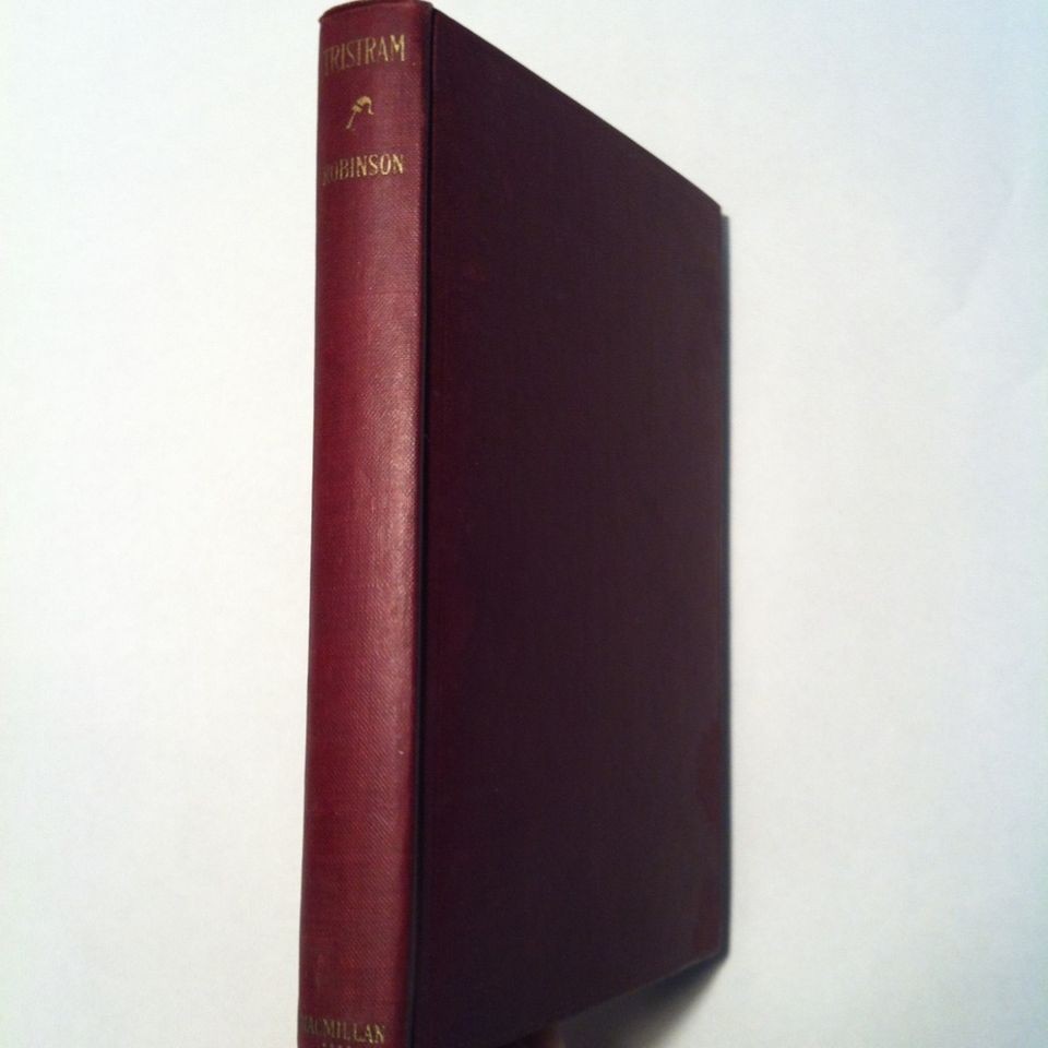 TRISTRAM (1927) Edwin Arlington Robinson FIRST EDITION EPIC ROMANTIC 