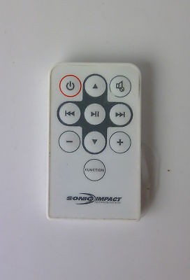 Sonic Impact White Replacement Remote Control NEW