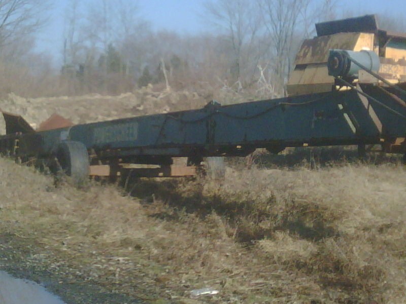 USED POWER SCREEN CONVEYOR ELECTRIC TOPSOIL FIREWOOD