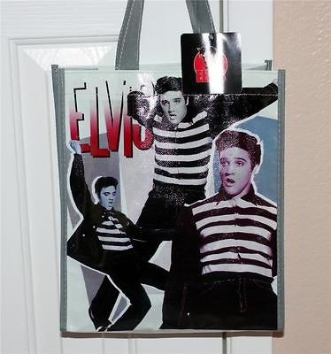 ELVIS PRESLEY The King Jailhouse Rock SHOPPING TOTE GIFT BAG 4 x 10 