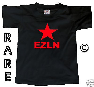 EZLN (Chiapas ZAPATA Marcos Antifa Zapatistas) T SHIRT