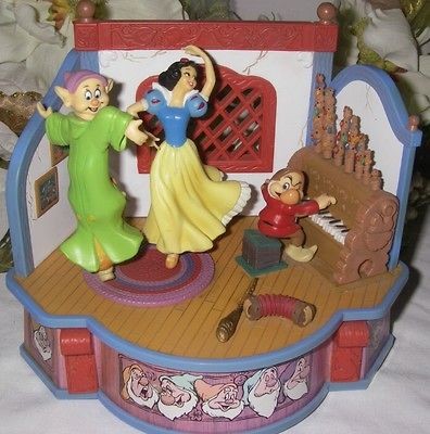 Enesco~Snow White & the Seven Dwarfs~Multi Action Musical~Music Box