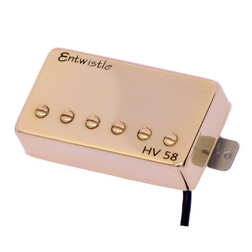 Entwistle HV 58 Alnico humbucker pickup (gold cover)