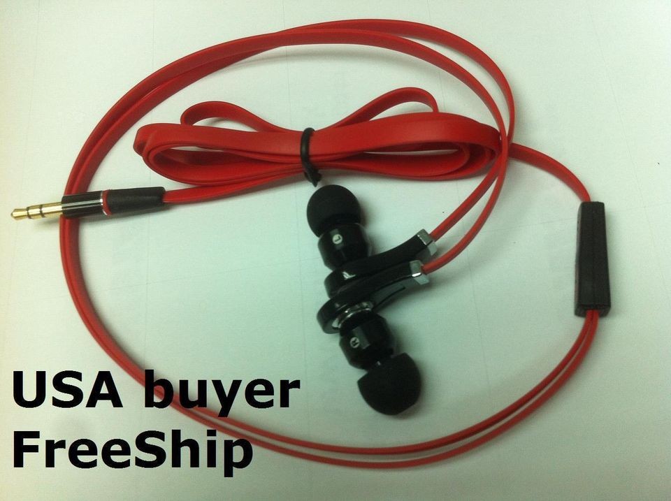 In Ear Earphone Earbud Headset Headphones for sony  I pod Music 