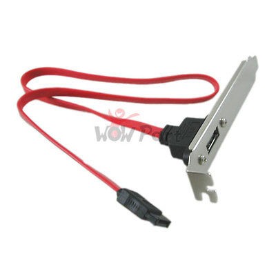 Internal SATA Serial ATA to External eSATA Host Bracket