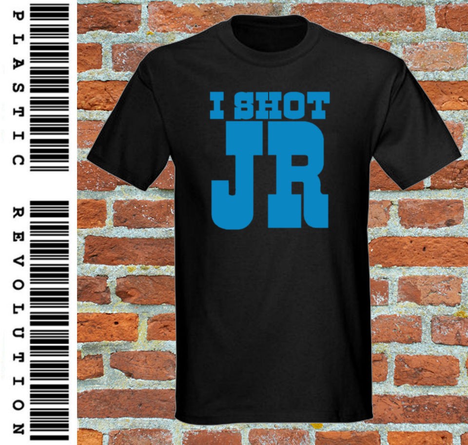   JR   T SHIRT   All SIZES + COLOURS (80s Fancy Dress Dallas Ewing Soap