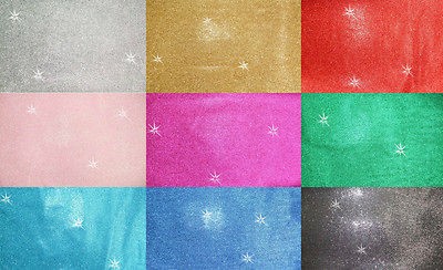 FABRIC GLITTER SHEET IRON ON