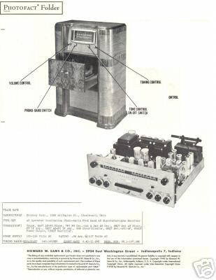 LAFAYETTE RADIO SERVICE SCHEMATIC DATA ORIGINAL PHOTOFACT GRP1 FREE 