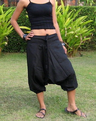 Capri Short * Harem Pants *Trouser*Yoga*​Boho*Baggy*Gyp​sy*Hippie 