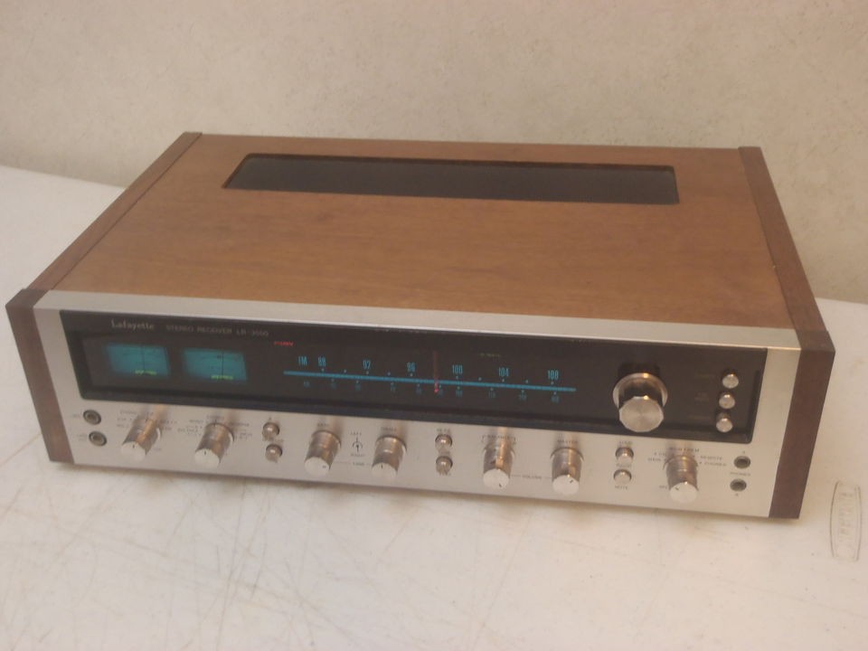 Awesome Lafayette Stereo Receiver LR 3500 / Looks and Works Great 
