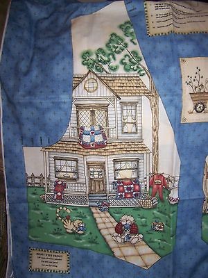 Christmas Fabric Panel   Fences and Friends Cats Vest S,M,L, XL