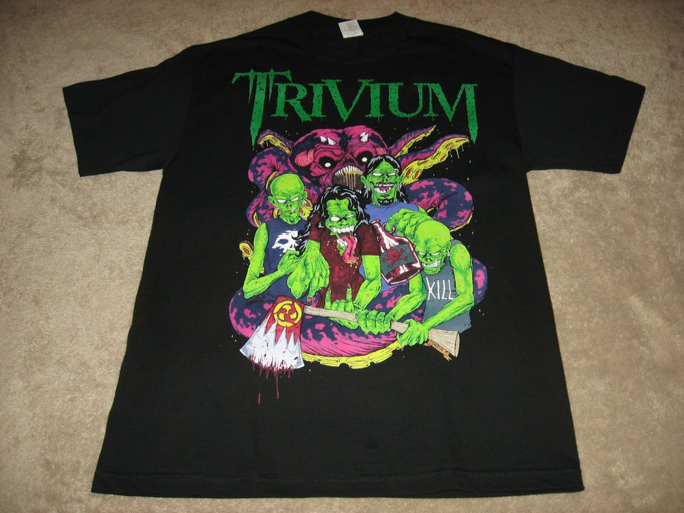 trivium shirt in Mens Clothing