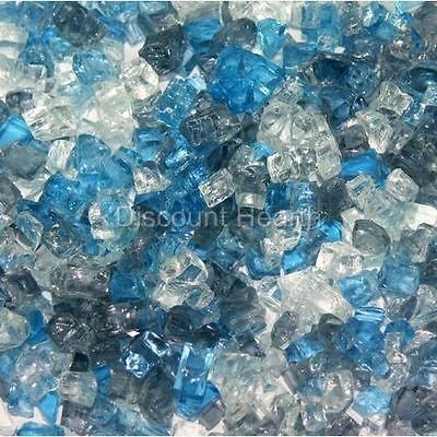   120 lbs Fireglass Fire Glass Fire Pit Fireplace Crystals Logs