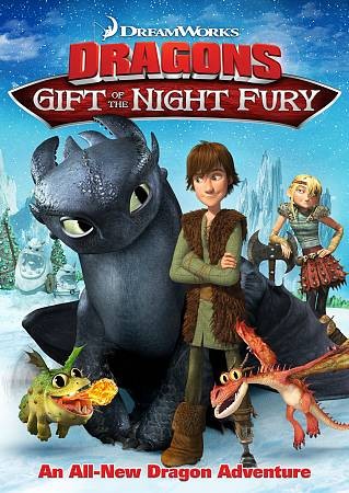 Dragons Gift of the Night Fury DVD, 2012