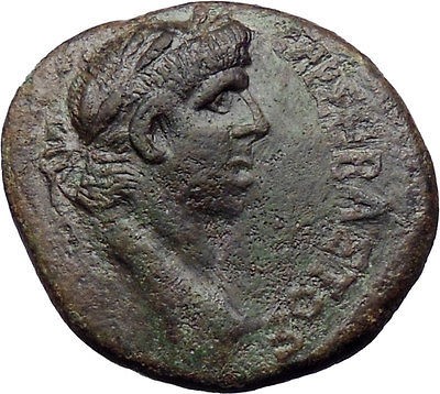 Nero as Apollo 54AD Perinthus in Thrace Large Very rare Ancient Roman 