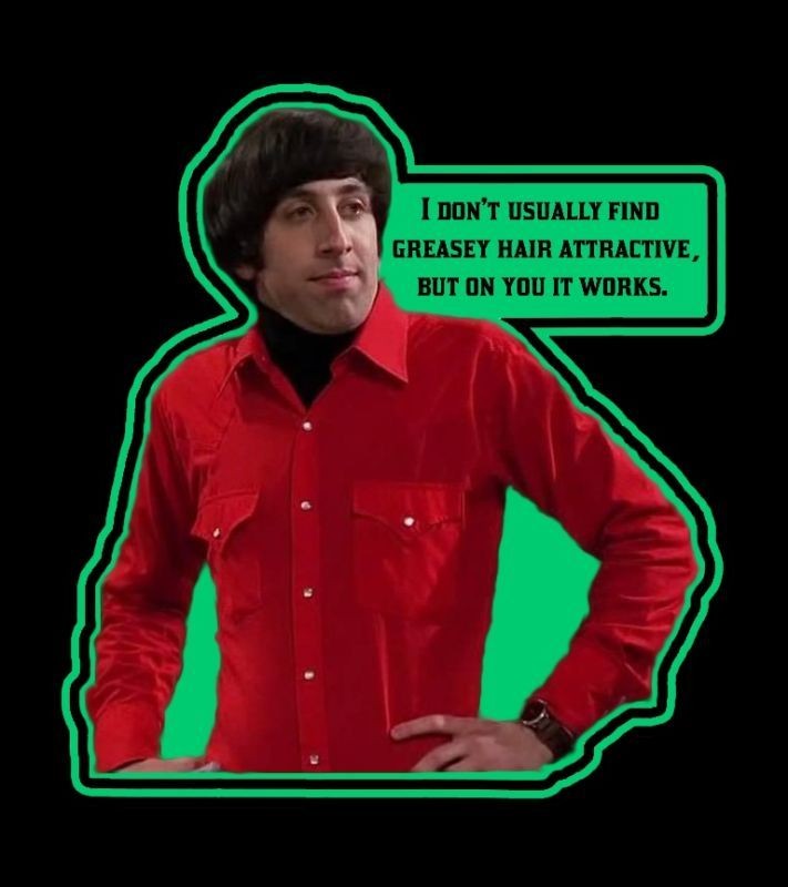 New TV Classic Big Bang Theory Wolowitz custom t shirt