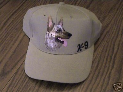 DOG,GERMAN SHEPHERD DOG,POLICE,CAP​,HAT,PATCH,CUS​TOM