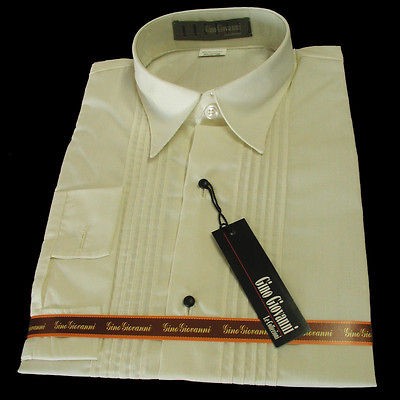 Gino Giovanni Boy Ivory Tuxedo Shirt From Baby to Teen