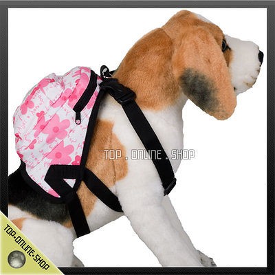   Dog Cat PET Purse Carrier Saddle Bag Rucksack Knapsack Lead NEW