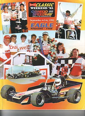 1992 OSWEGO SPEEDWAY CLASSIC WEEKEND PROGRAM   JOE GOSEK #00