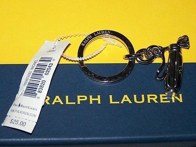 NWT POLO RALPH LAUREN GOLF BAG KEY CHAIN KEY RING