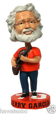 SF GIANTS JERRY GARCIA BIRTHDAY BOBBLEHEAD W/B DAY CARD SGA NEW 