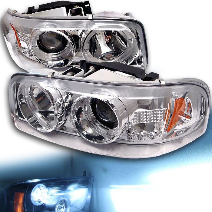 2005 gmc sierra 2500 headlight assembly