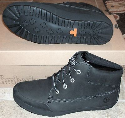 NEW TIMBERLAND A LOUNGER CHUKKA Boot Womens 9.5 Black LTD NIB NR