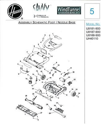 11. Hoover Height Adjustment Cam for Nozzle Assembly